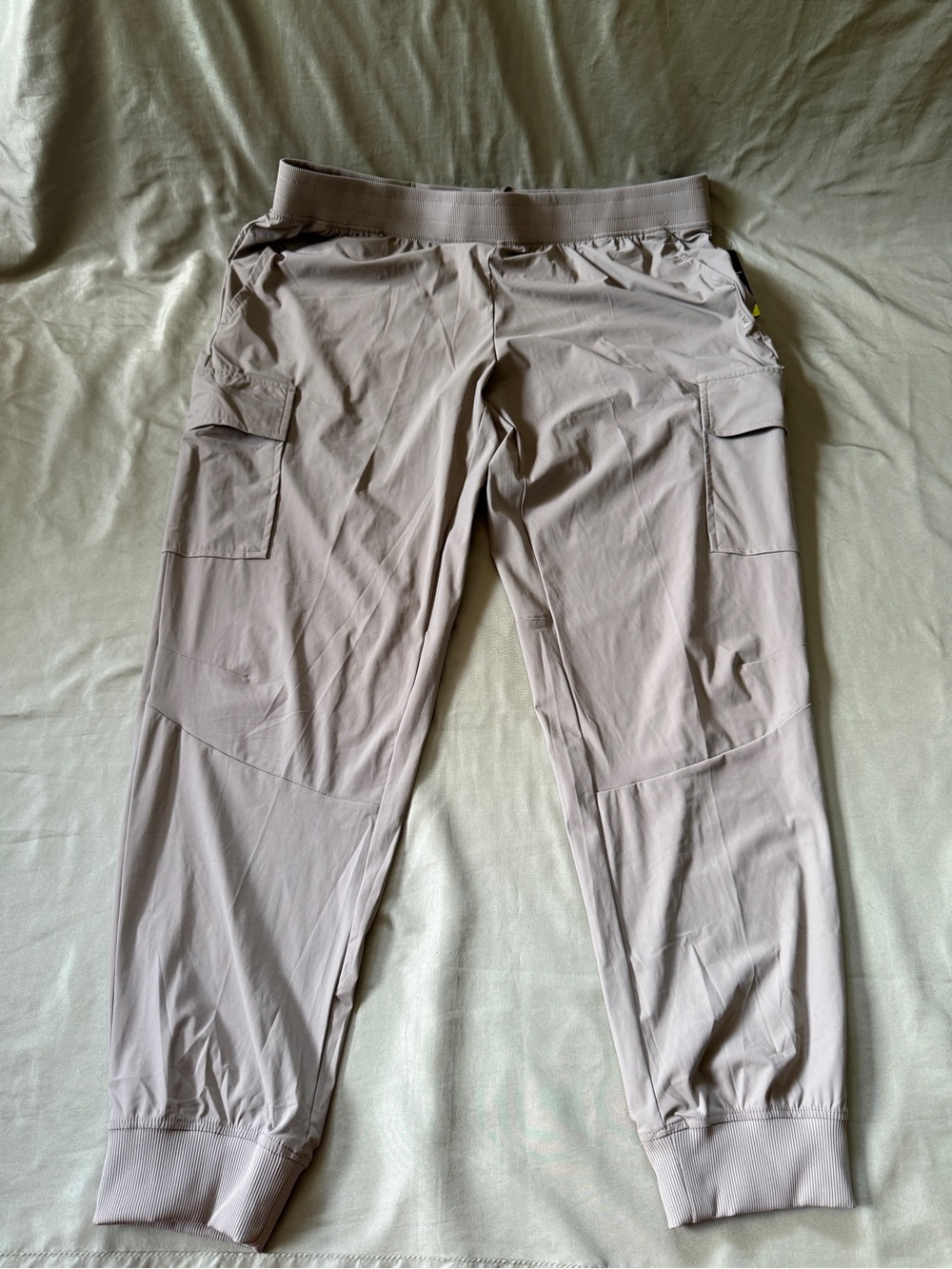 Athletic Works Men's Cargo Jogger Pants - Light Taupe size XL (40-42)